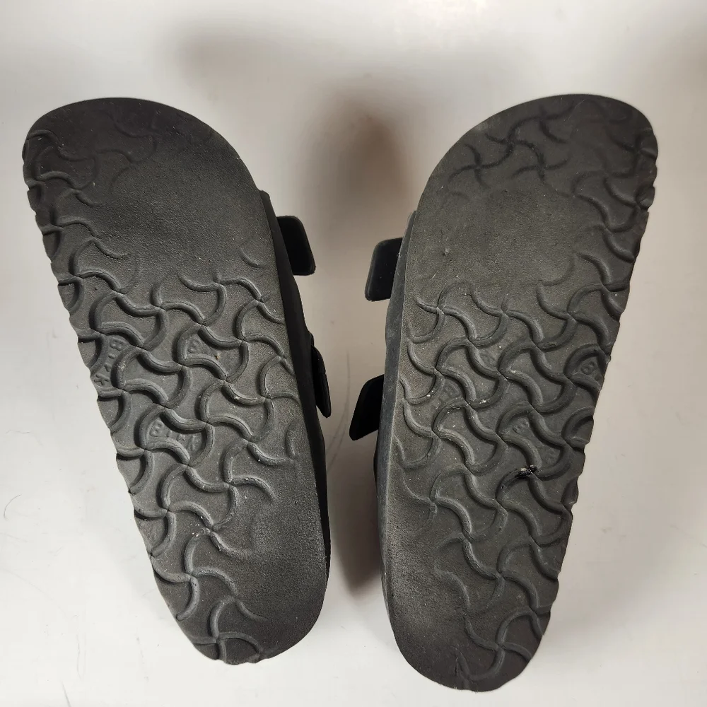 BIRKENSTOCK Women's Arizona Essentials Sandals 38 / 7 Black Slide Beachy Shoes - Picture 8 of 8